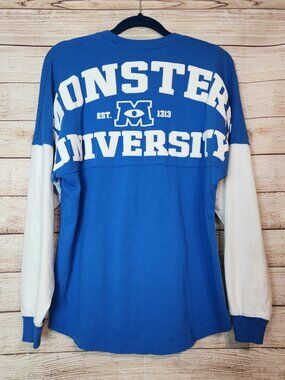 Disney Parks Monsters University Spirit Jersey Size Small Monsters Inc Shirt MU
